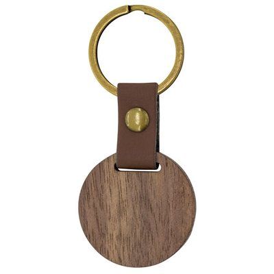 Producto Llavero redondo de madera
