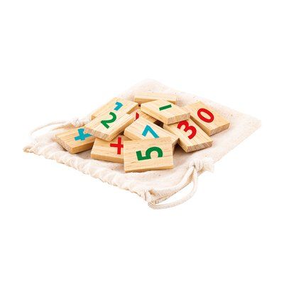Producto Set Matemático de Madera 15 Piezas