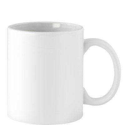 Producto Taza Cerámica Blanca 300ml para Vitrificar.