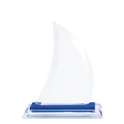 Producto Trofeo de Cristal Barco Velero