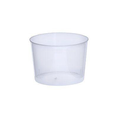 Producto Vaso de 210 ml reutilizable translúcido