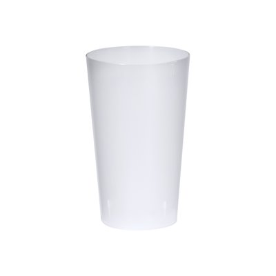 Producto Vaso de 330ml reutilizable translúcido PP flexible