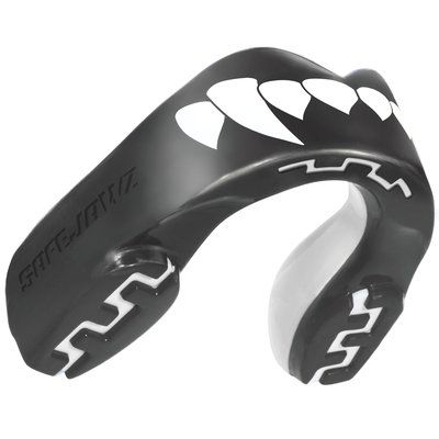 Protector bucal con ajuste múltiple Fangs / Black Adult