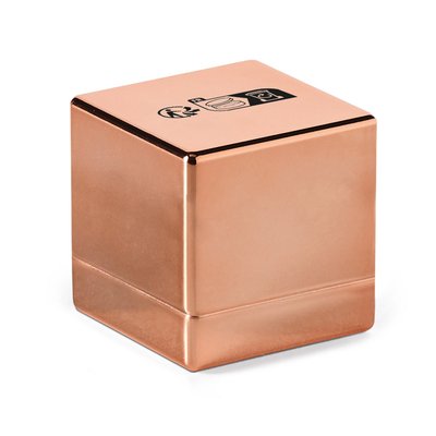 Protector Labial en Cubo Metalizado