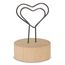 Producto Memo Clip Corazón con Base de Madera