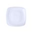 Producto Plato plano PP reutilizable translúcido