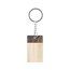 Producto Llavero Rectangular Madera Bicolor UE