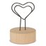 Producto Memo Clip Corazón con Base de Madera