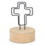 Producto Memo Clip Cruz con Base de Madera