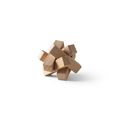 Puzzle de madera en forma de estrella
