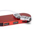 Puerto USB dos salidas USB  y una C