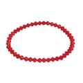 Pulsera Ajustable con Cristales Rojo