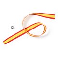 Pulsera España de Poliéster Cierre Cromado