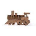 Puzzle 3D de cartón kraft TREN TALLA ÚNICA INFANTIL