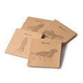 Puzzle 3D de cartón kraft