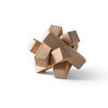 Puzzle de madera en forma de estrella