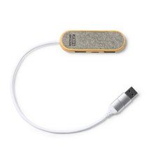 Puerto USB con adaptador incorporado Gris Vigore Talla Única Adulto