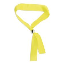 Pulsera España Ajustable con Bolita Amarillo Fosforito