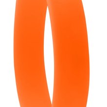 Pulsera de silicona personalizada Naranja