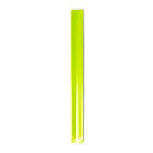 Pulsera fluor reflectante plegable autoajustable Amarillo Fluor