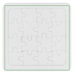 Puzzle Cartón Personalizable 16 Piezas | Puzzle | 125 x 125