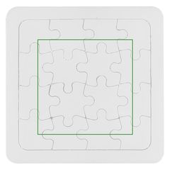 Puzzle Cartón Personalizable 16 Piezas | Puzzle | 80 x 80