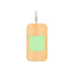 Puerto USB soporte móvil bambú dual 3 puertos | Area 2 | 30 x 30