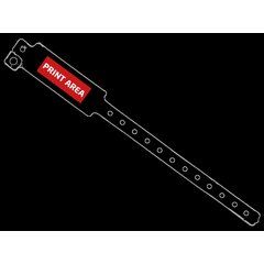 Pulsera Registro Personalizada | Delante centro | 45 x 15