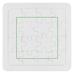 Puzzle Cartón Personalizable 16 Piezas | Puzzle | 80 x 80