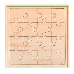 Puzzle de Madera 16 Piezas | Frontal | 140 x 140