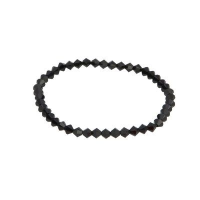 Pulsera Ajustable con Cristales Negro