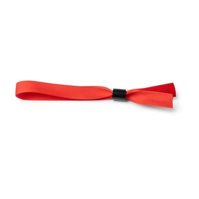 Pulsera ajustable de poliéster con cierre de seguridad