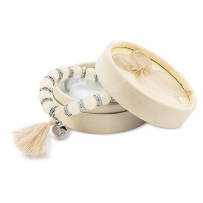 Pulsera Bolas Cristal con Adornos
