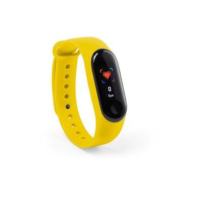 Pulsera Deportiva Pantalla TFT 0.96" Amarillo