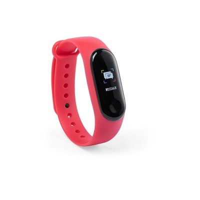 Pulsera Deportiva Pantalla TFT 0.96" Rojo