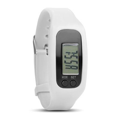 Pulsera deportiva con prácticas funciones Blanco