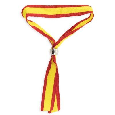 Pulsera España Ajustable con Bolita ESP