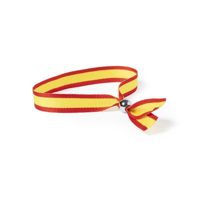 Pulsera España de Poliéster Cierre Cromado