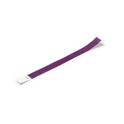 Pulsera para eventos con numeración Morado Talla Única Adulto