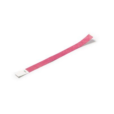 Pulsera para eventos con numeración Rosa