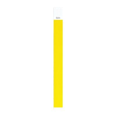 Pulsera para eventos numerada Amarillo