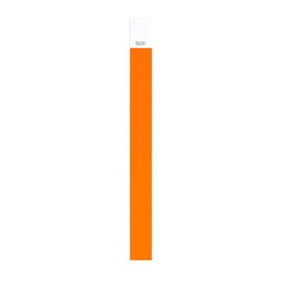 Pulsera para eventos numerada Naranja