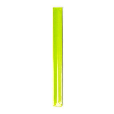 Pulsera fluor reflectante plegable autoajustable Amarillo Fluor Talla Única Adulto