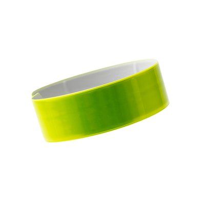 Pulsera fluor reflectante plegable autoajustable