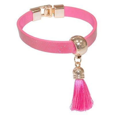 Pulsera Holográfica con Borla