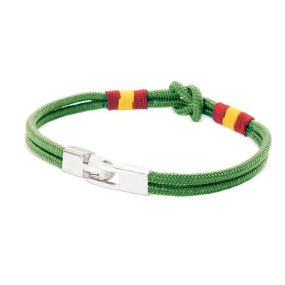 Pulsera Nudo con Bandera España