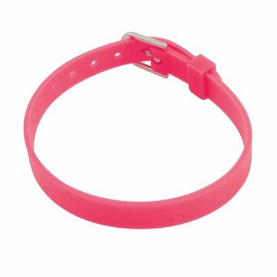 Pulsera de plástico ajustable con mini hebilla de cinturón Ffuc