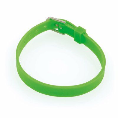 Pulsera de plástico ajustable con mini hebilla de cinturón Fver