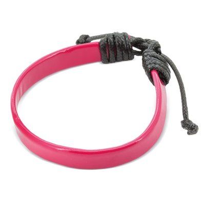 Pulsera PU de colores