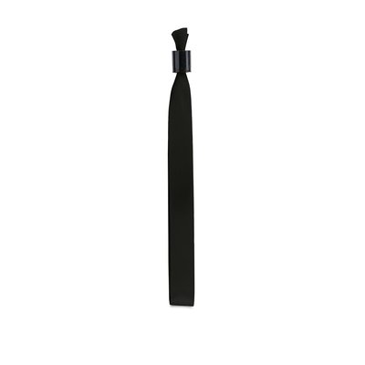 Pulsera de raso con cierre de seguridad Negro